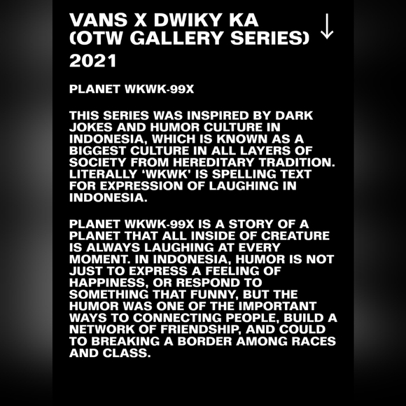 Vans X Dwiky KA Authentic Off The Wall Gallery. Sample Shoe's *NWT* - Picture 10 of 16